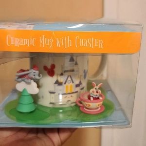 Jerrod Maruyama mug with coaster